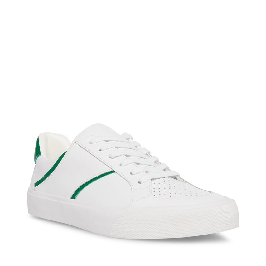 White Steve Madden Bryant Women's Sneakers | PH 5390FLW